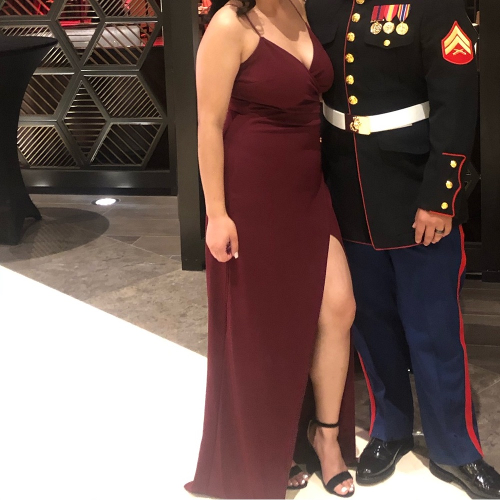 Windsor formal Maxi Dress with slit